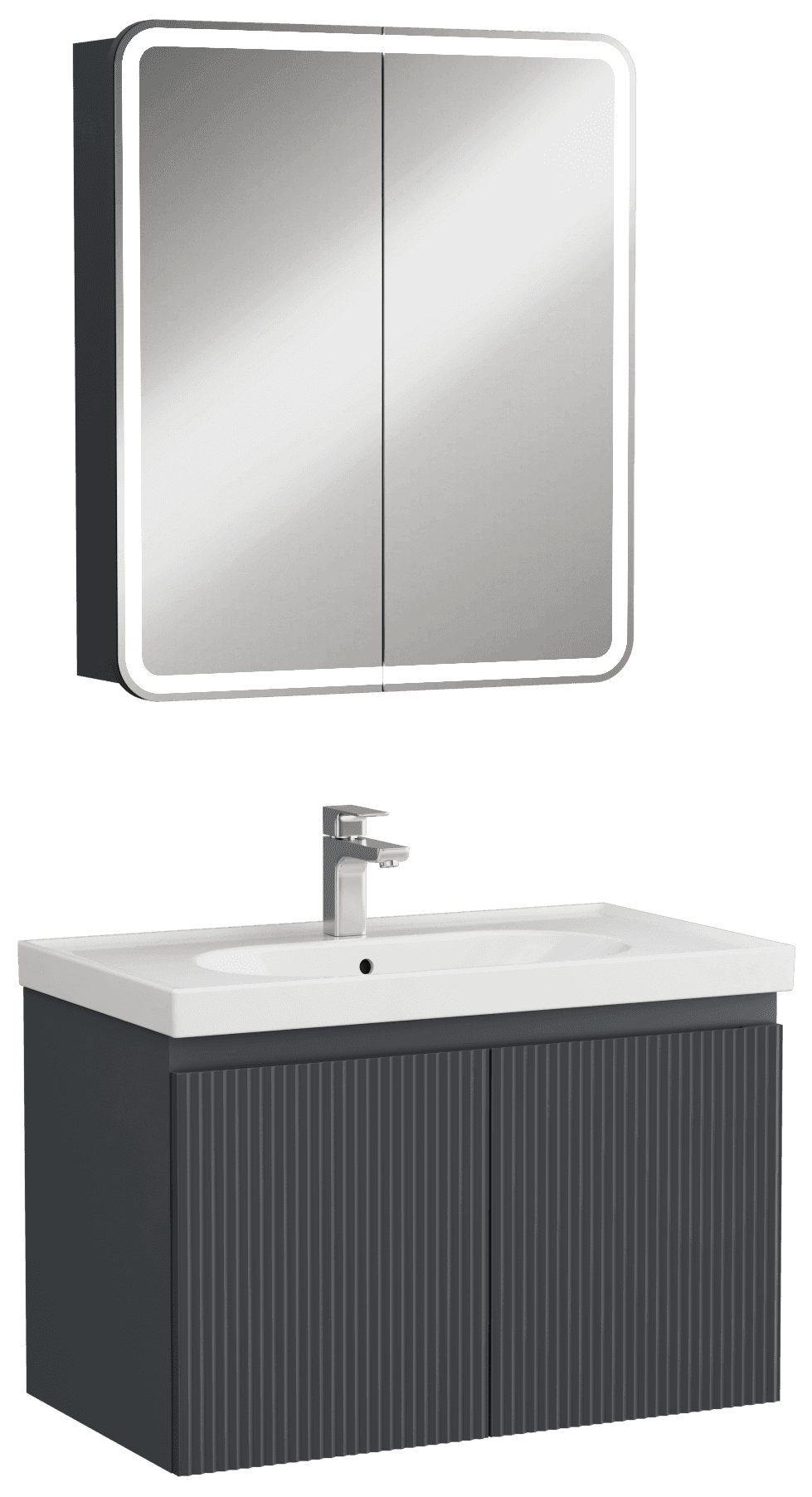 Finestra Washbasin Cabinet 80 cm 21FNS0510080I by Isvea
