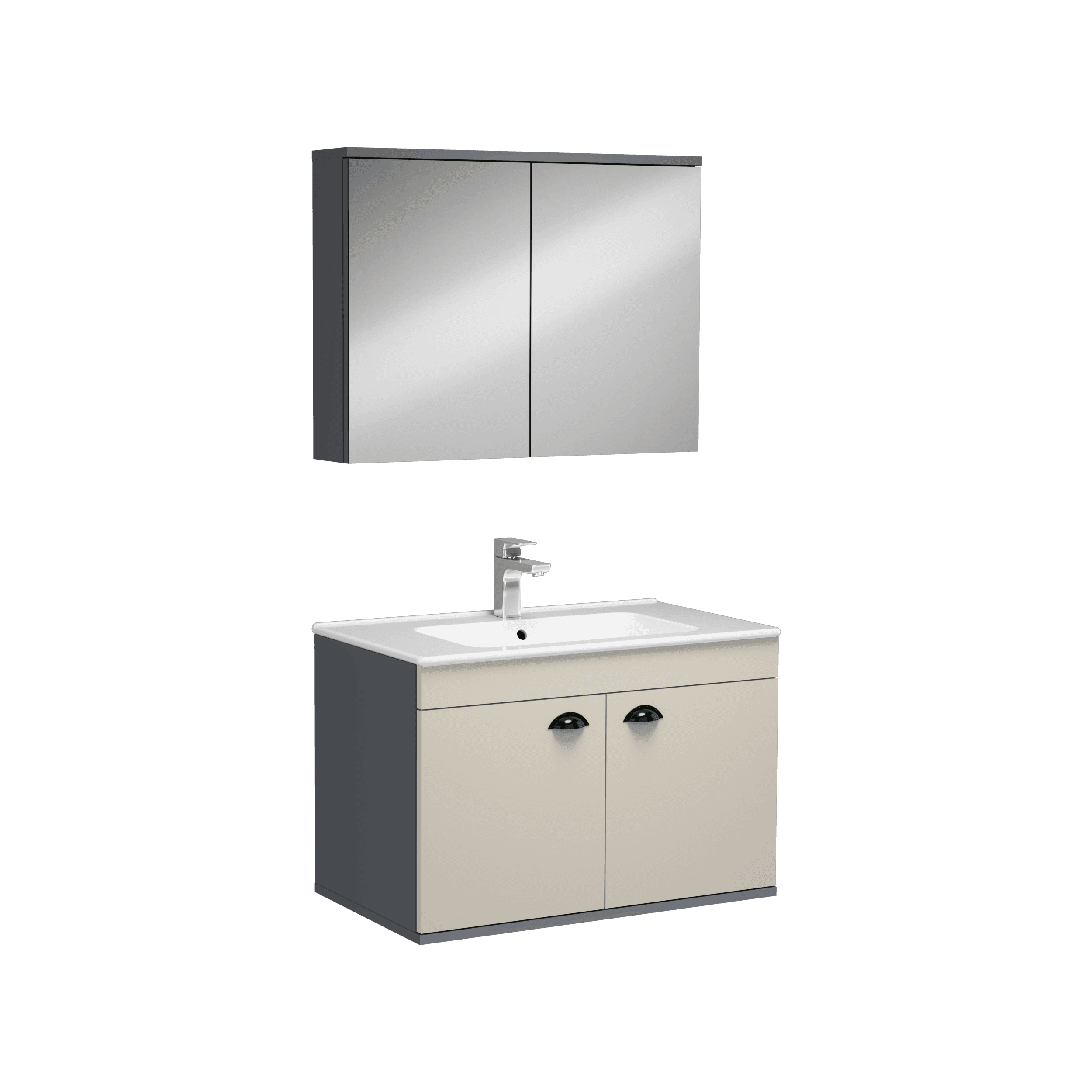 Isvea Modico Washbasin Cabinet 80 cm