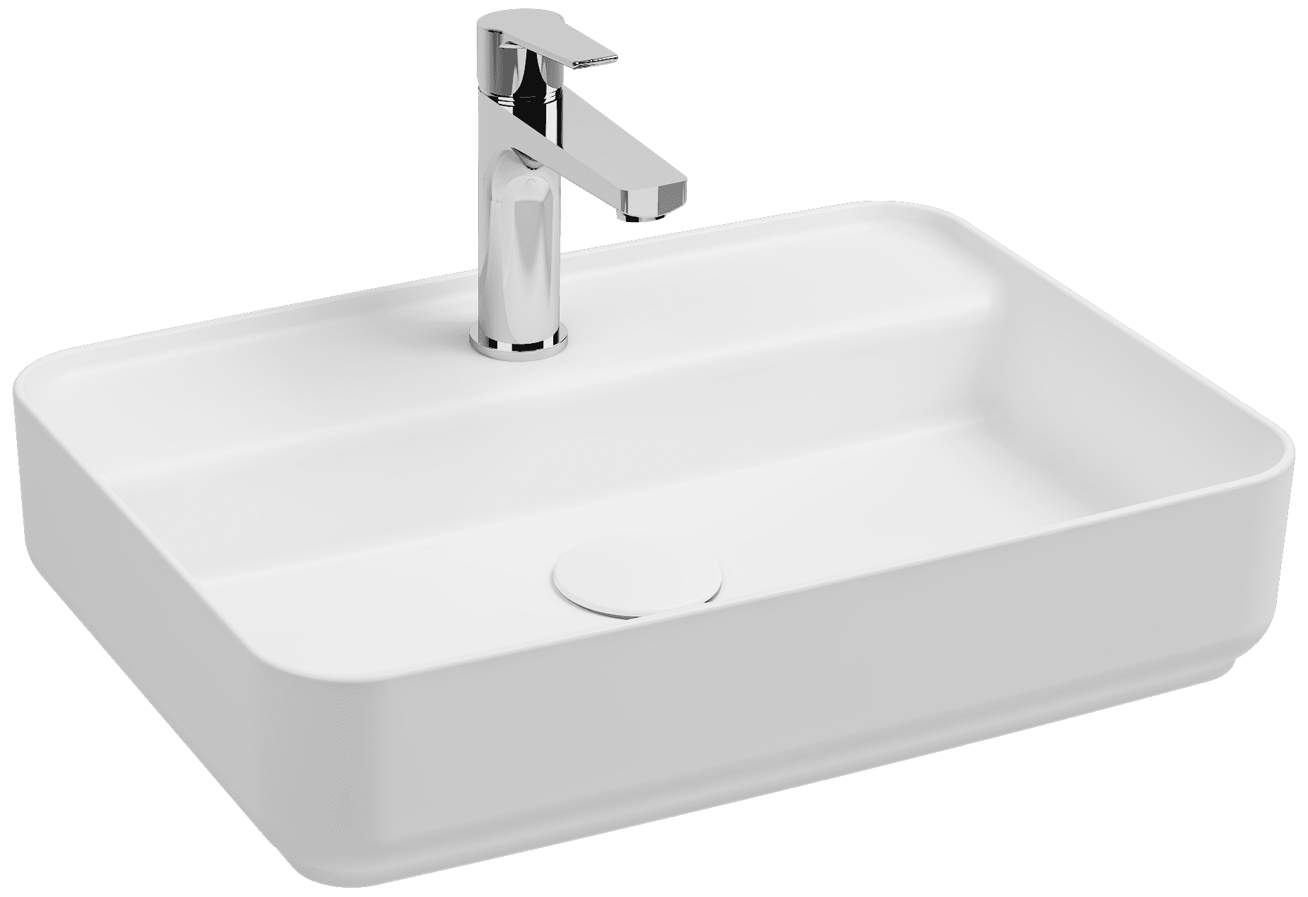 Infinity Counter-Top Washbasin 55 cm 10NF66055 by Isvea