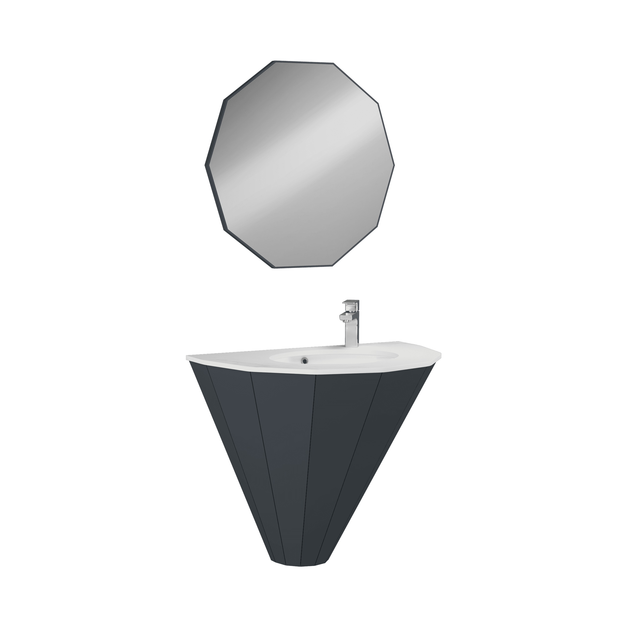 Isvea Solco Washbasin Unit 80 cm