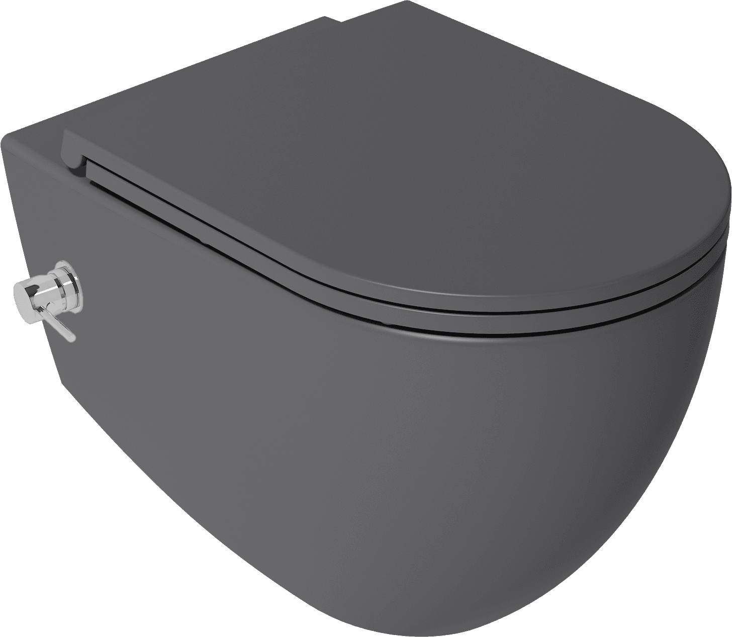 Infinity Due CleanWash Wall-Hung Toilet - VORTEX 10NFS9236I by Isvea