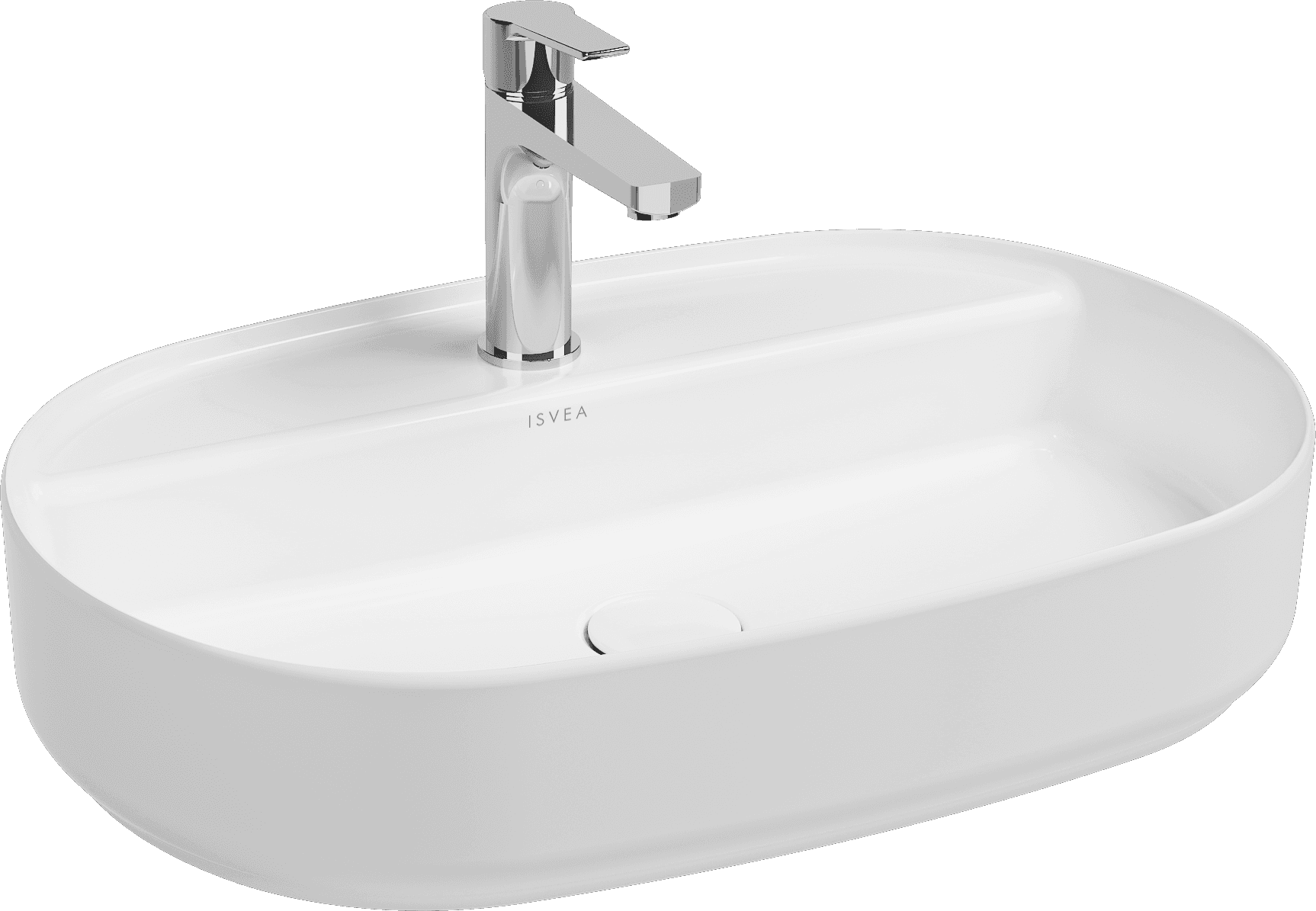 Infinity Counter-Top Washbasin 60 cm 10NF65060 by Isvea