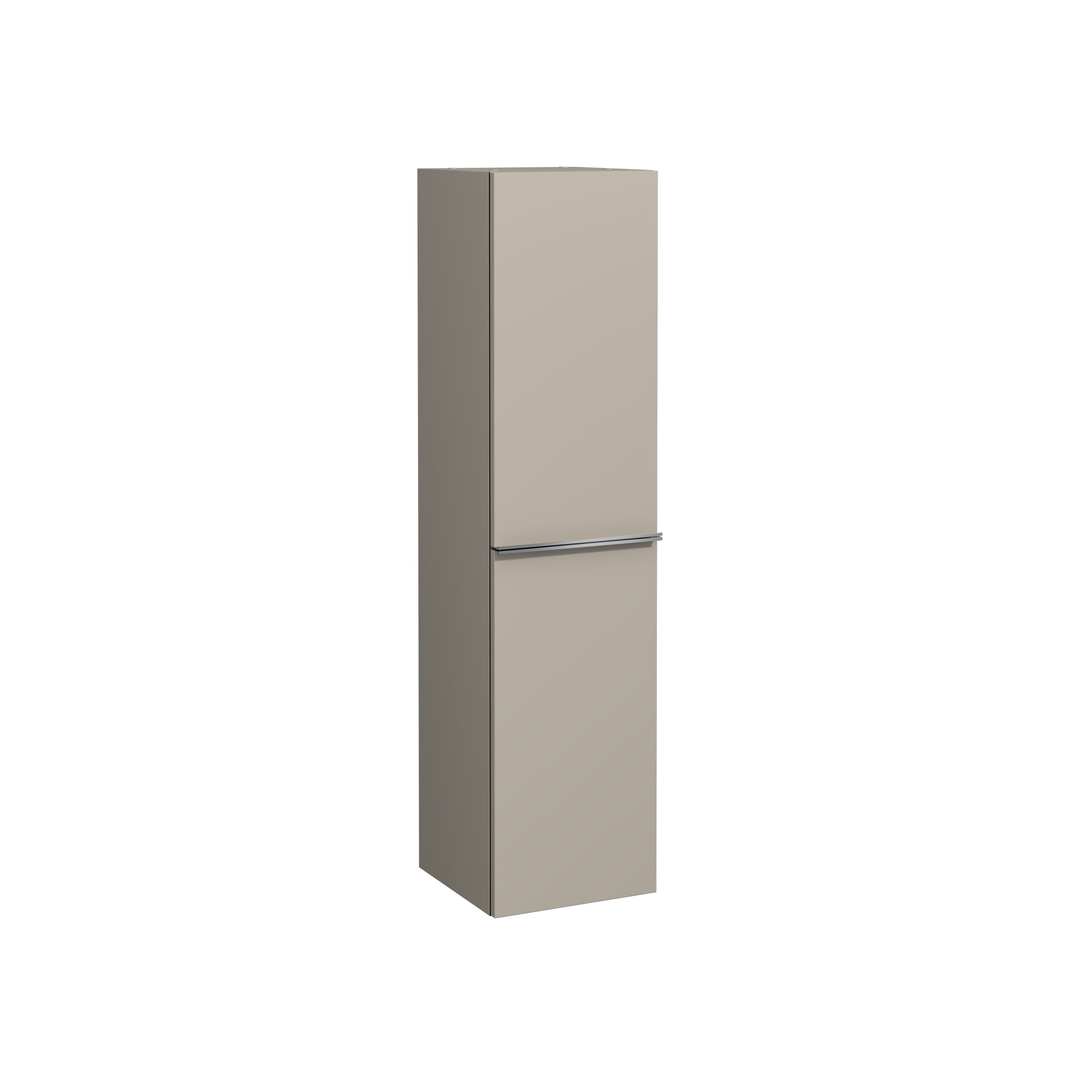 Terni Tall Cabinet with Basket Ash Gray 35 cm 22TE3022036I by Isvea