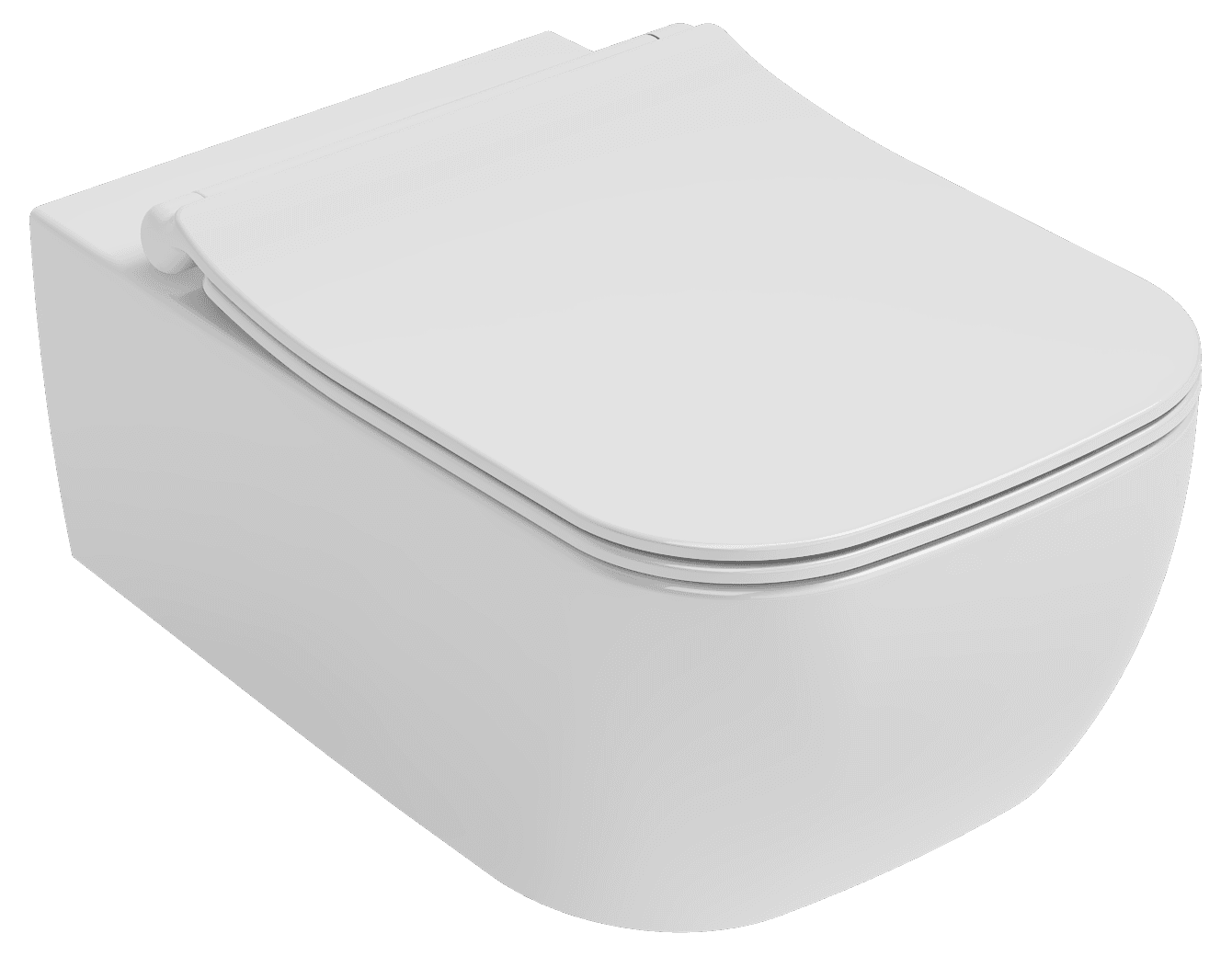 Sott'Aqua Wall-Hung Toilet - RIMLESS 10SQ02004 by Isvea