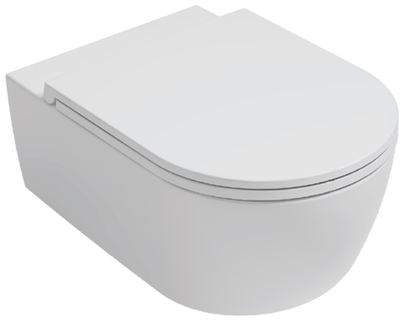 Evo Rondo Wall-Hung Toilet - RIMLESS 10EV02001