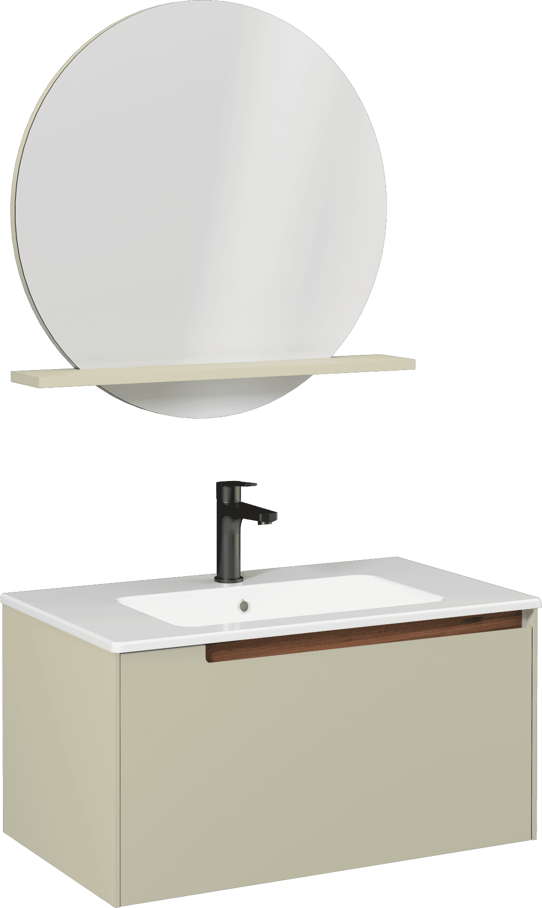 Dante Washbasin Unit 80 cm 21DT1714080I by Isvea