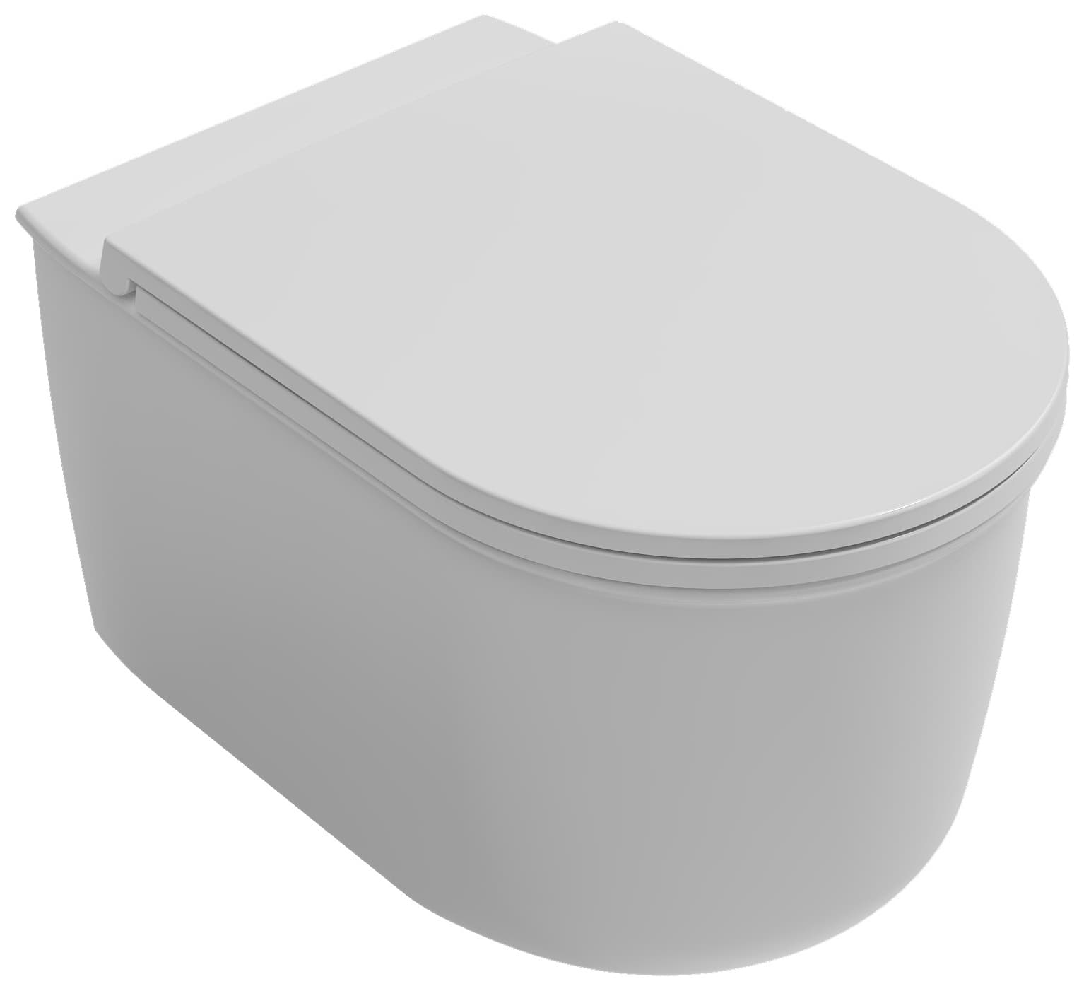 Fluido Wall-Hung Toilet - WATERFALL 10FD02001 by Isvea