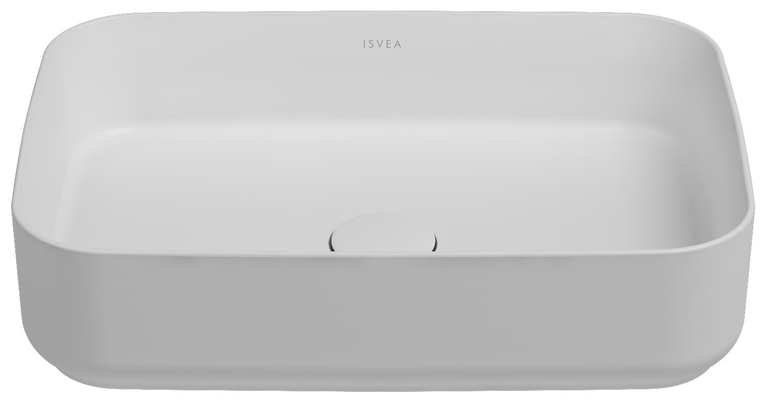 Infinity Counter-Top Washbasin 50 cm 10NF65050 by Isvea