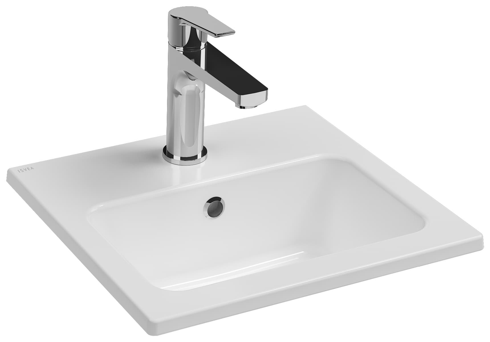 Sistema T Compacto Washbasin 40 cm 10SL50040 by Isvea