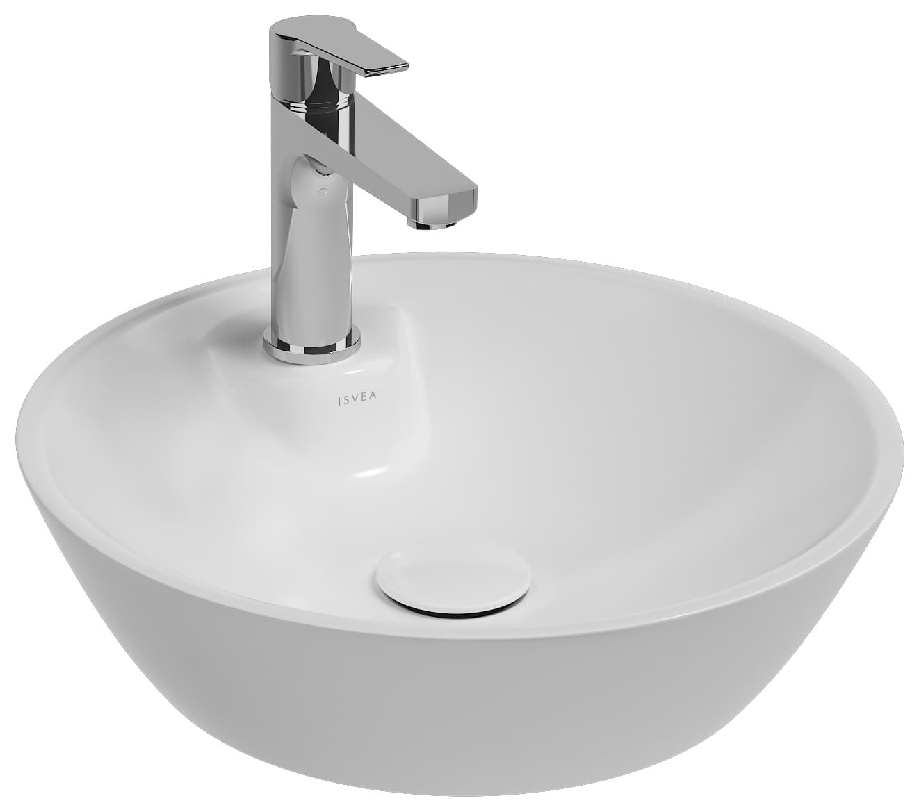 Sistema Y Counter-Top Washbasin 45 cm 10SY65045 by Isvea