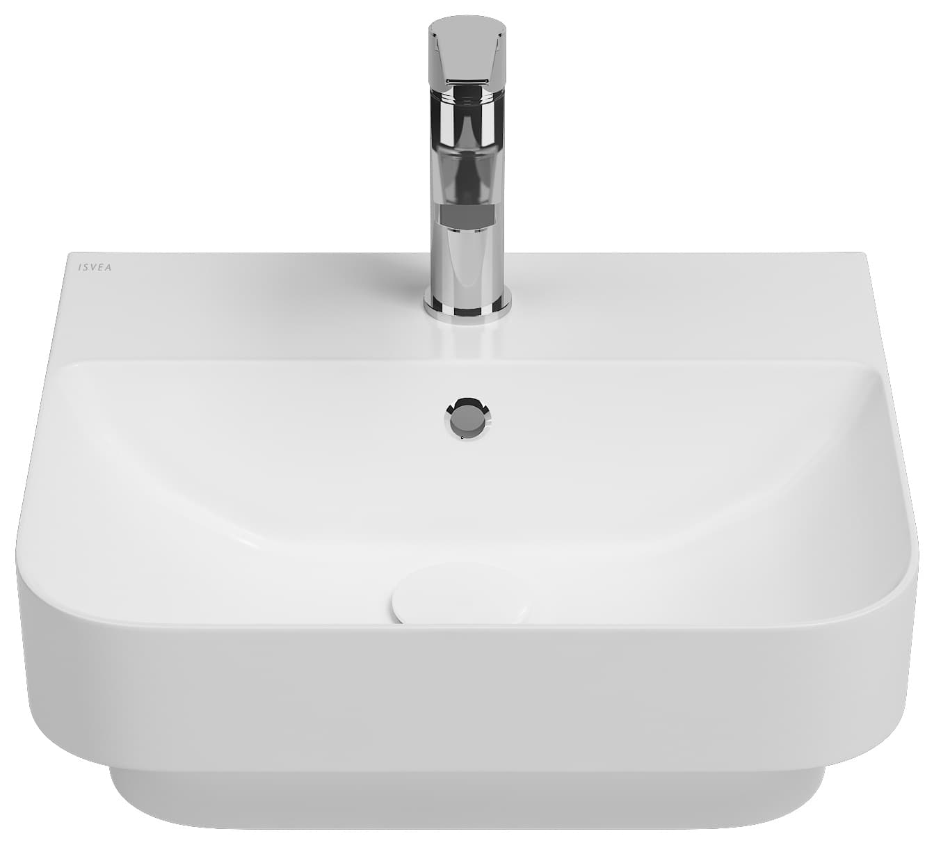 Isvea Sott'Aqua Inset Washbasin 48 cm