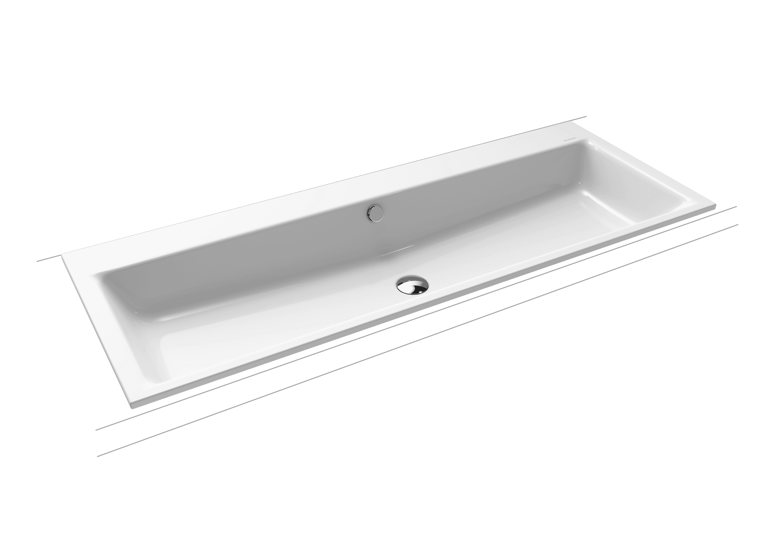 Kaldewei PURO BUILT-IN DOUBLE WASHBASIN