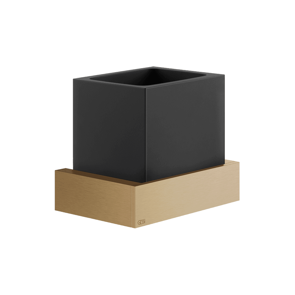 Gessi Tumbler Holder 20808 in Warm Bronze Br. Pvd