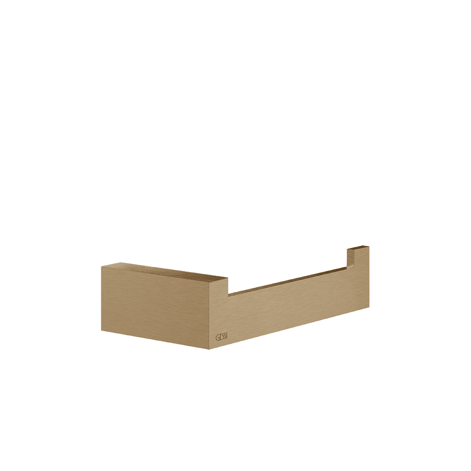 Gessi Paper Roll Holder 20855 in Warm Bronze Br. Pvd