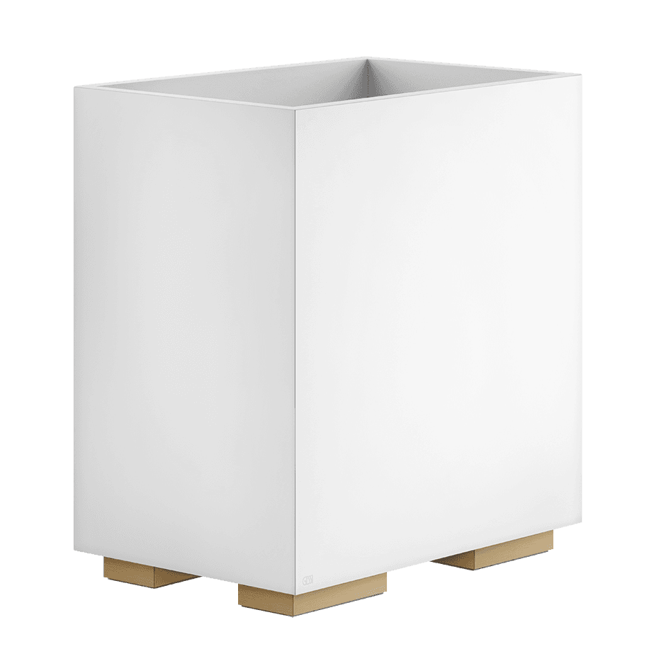 Gessi Waste-Paper Basket 20990 in Warm Bronze Br. Pvd