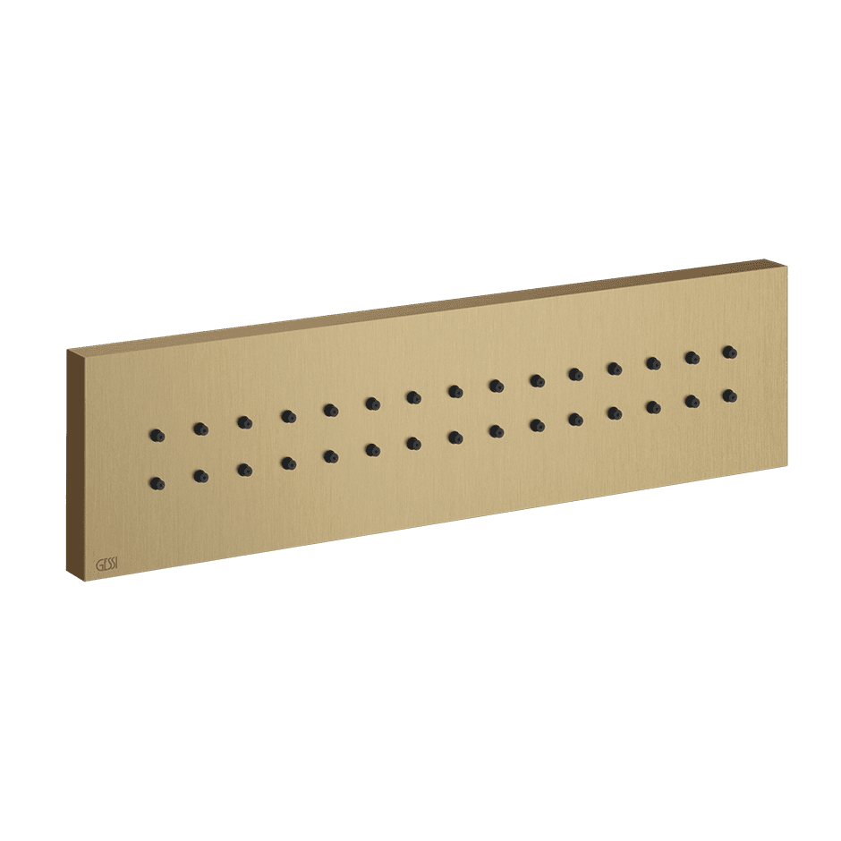 Gessi Body Jet 32975 in Warm Bronze Br. Pvd