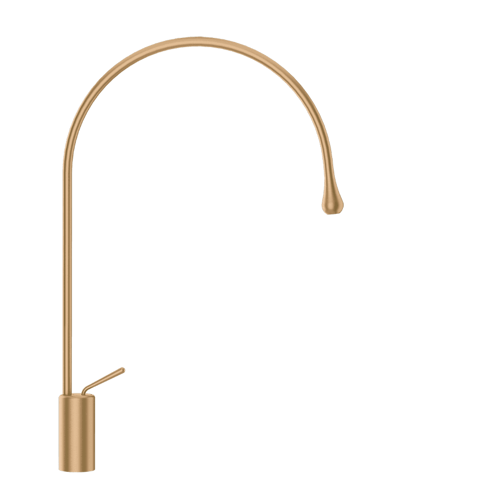 Gessi Washbasin Mixer 33606 in Warm Bronze Br. Pvd