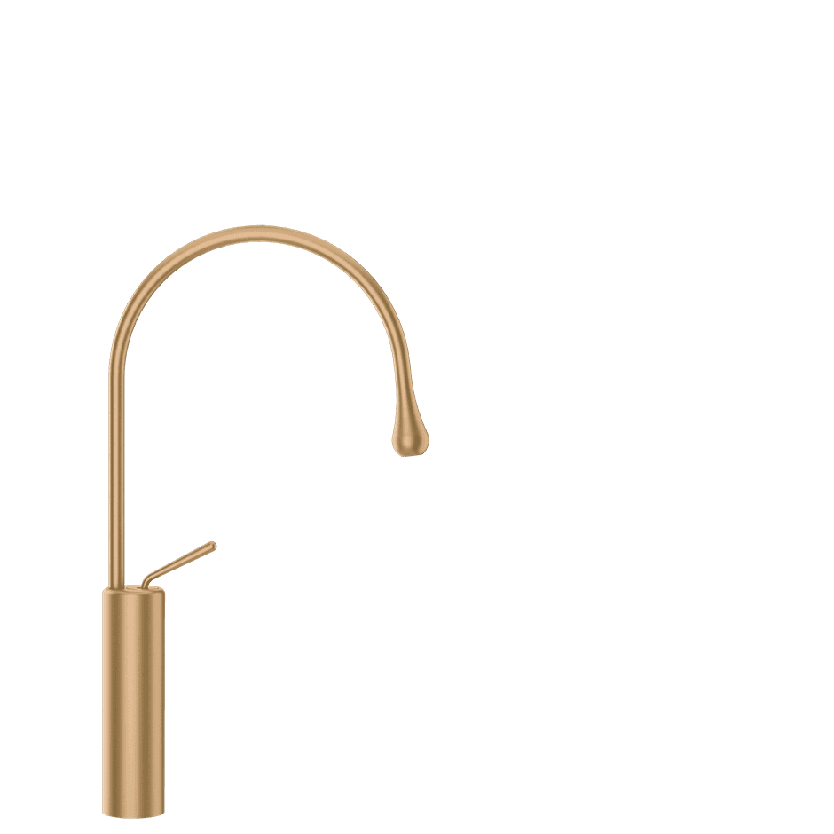 Gessi Washbasin Mixer 33609 in Warm Bronze Br. Pvd