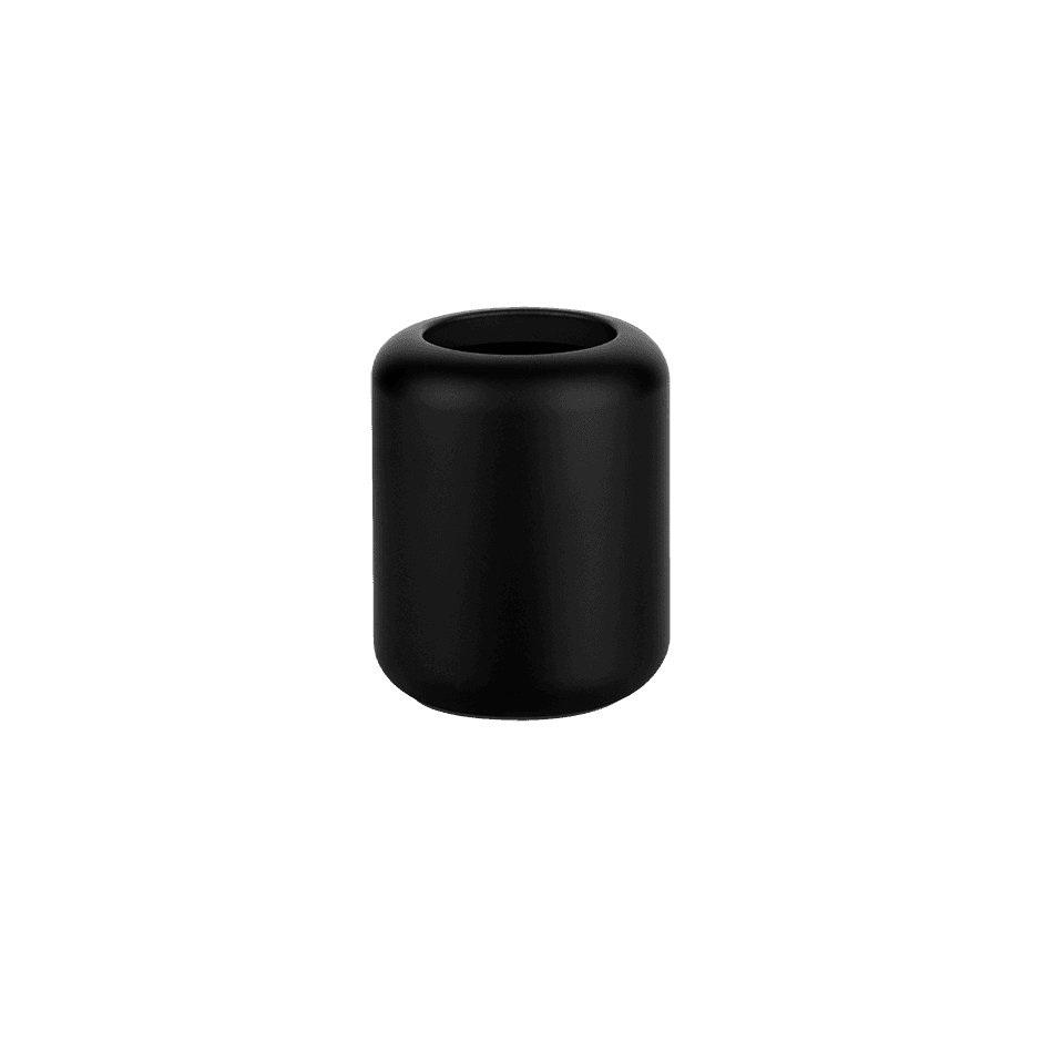 Gessi Tumbler Holder 38035 in Matt Black Ceramic