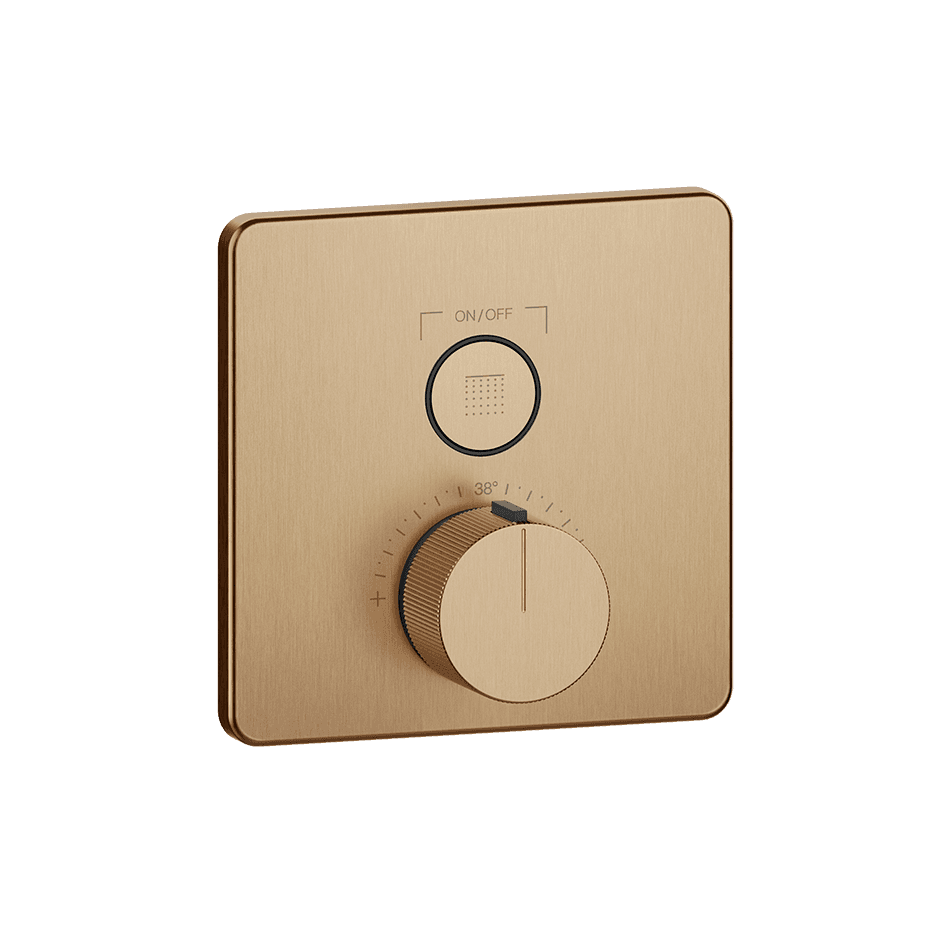 Gessi Shower Mixer 38717 in Warm Bronze Br. Pvd
