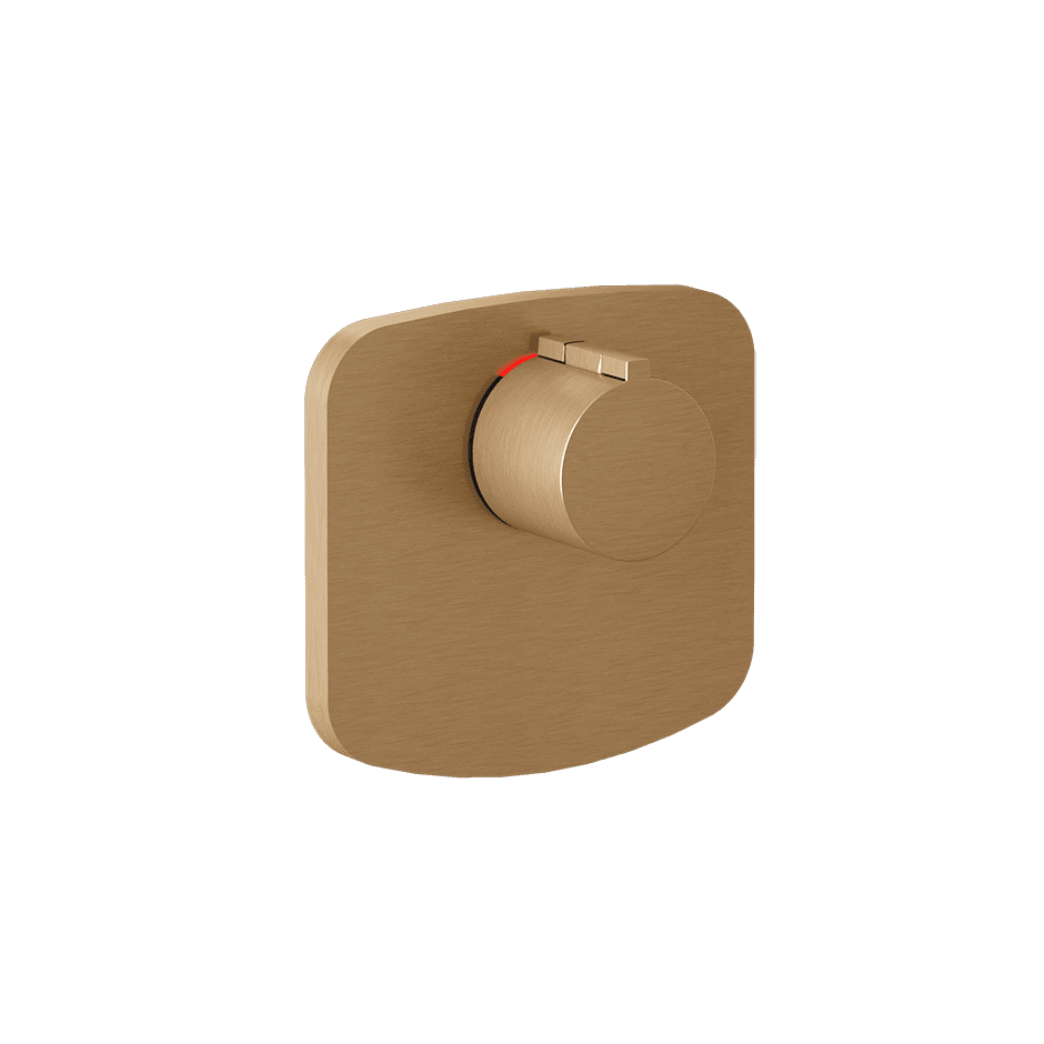 Gessi Shower Mixer 43256 in Warm Bronze Br. Pvd