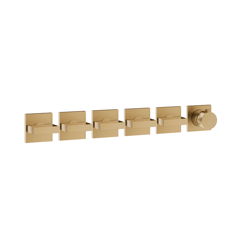 Gessi Shower Mixer 44340 in Warm Bronze Br. Pvd