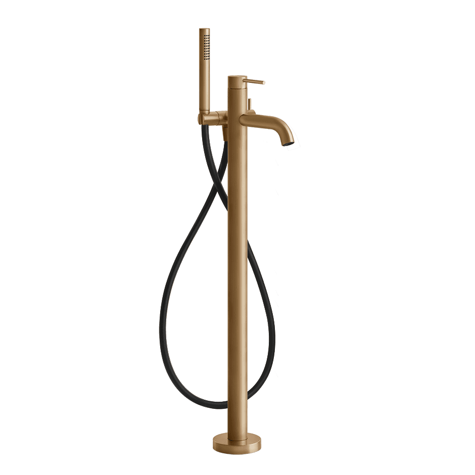Gessi Bath Mixer 54028 in Warm Bronze Br. Pvd