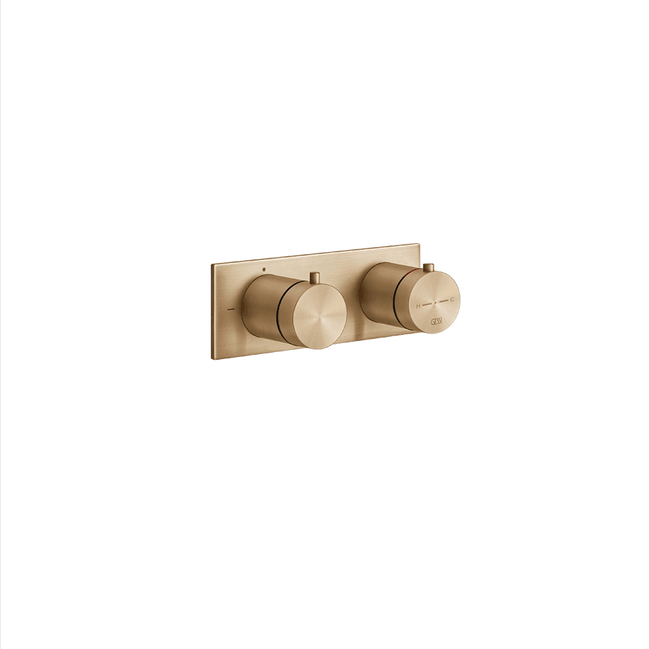 Gessi Shower Mixer 54034 in Warm Bronze Br. Pvd