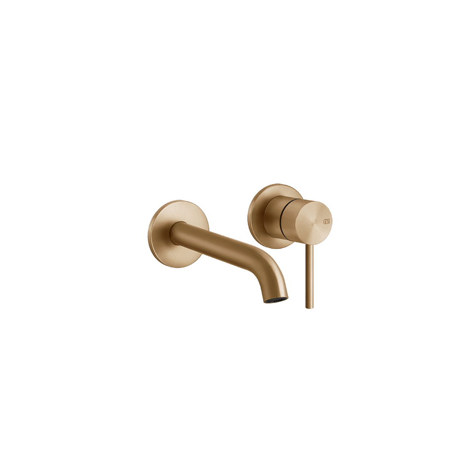 Gessi Washbasin Mixer 54086 in Warm Bronze Br. Pvd