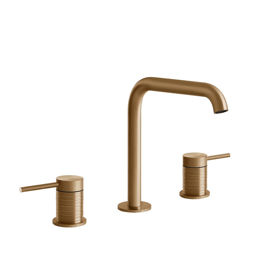 Gessi Washbasin Group 54312 in Warm Bronze Br. Pvd