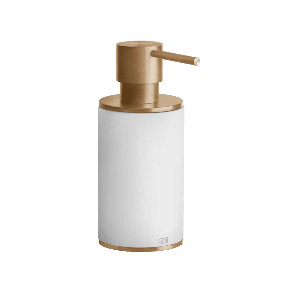 Gessi Soap Dispenser Holder 54737 in Warm Bronze Br. Pvd