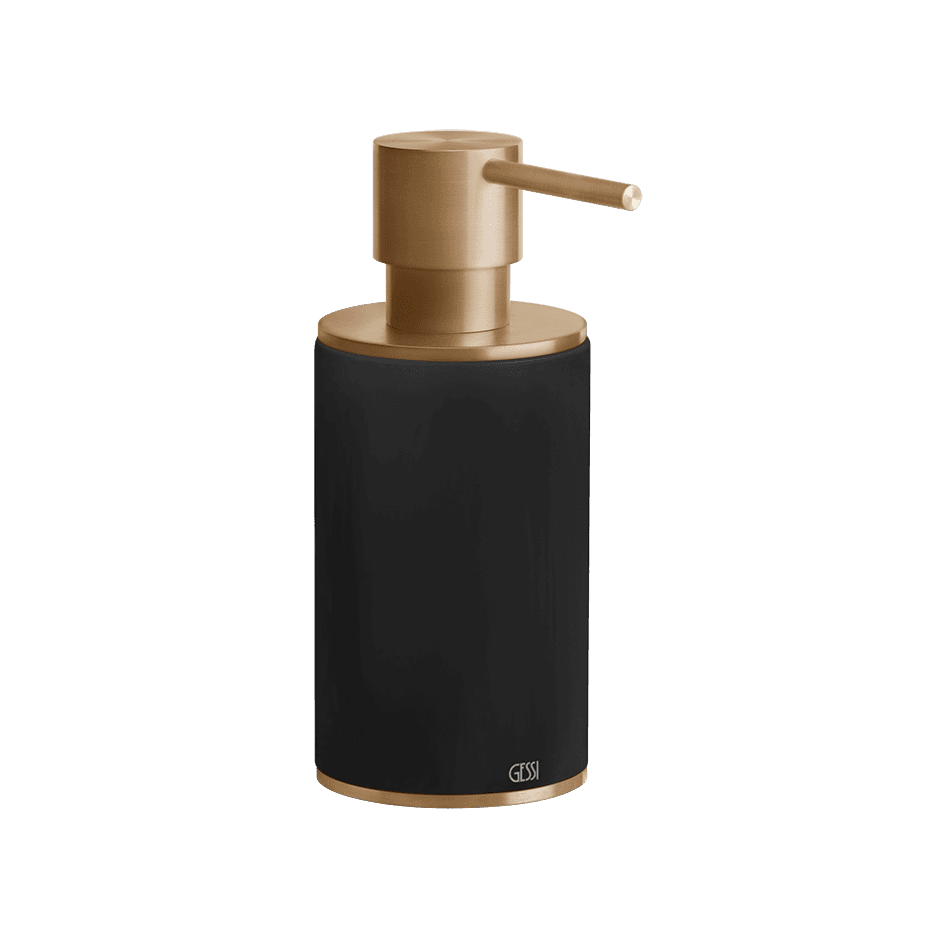 Gessi Soap Dispenser Holder 54738 in Warm Bronze Br. Pvd