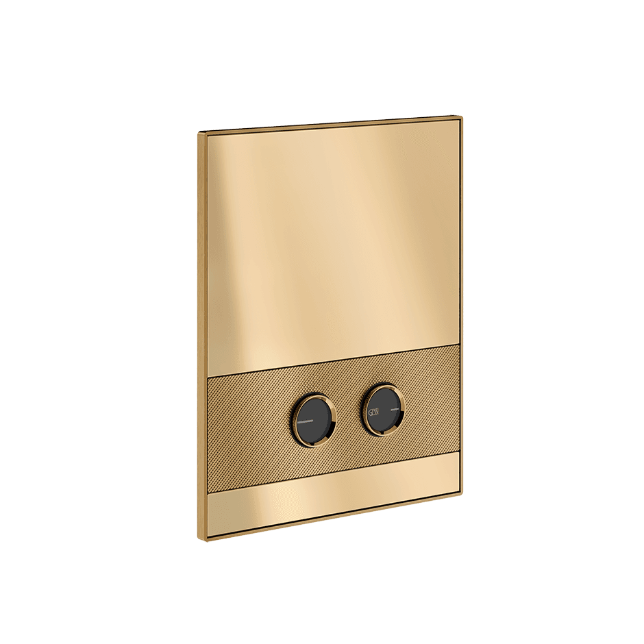 Gessi Flush Plate 56615 in Warm Bronze Br. Pvd