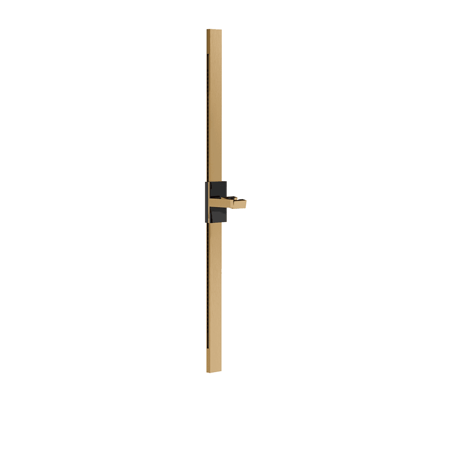 Gessi Sliding Rail 57144 in Warm Bronze Br. Pvd