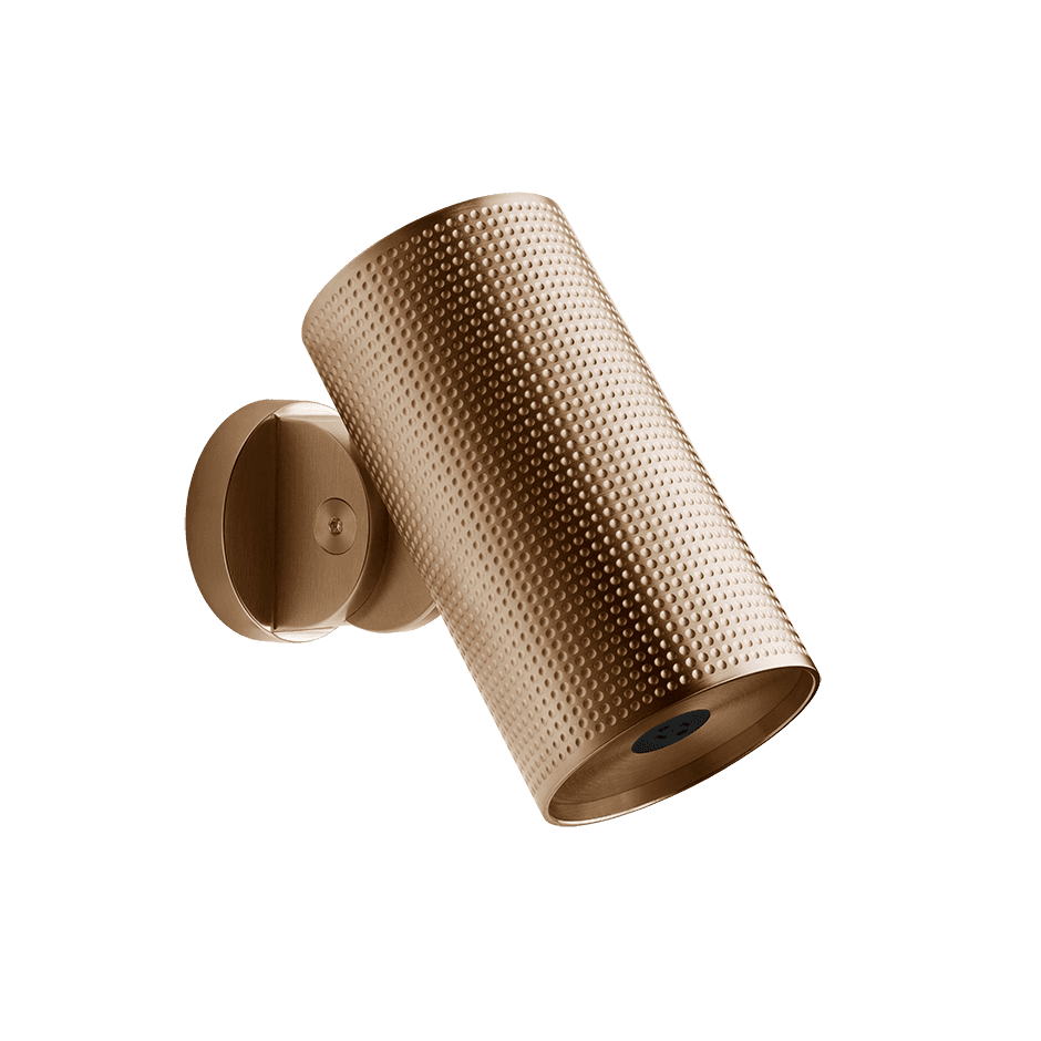 Gessi Showerhead 57235 in Warm Bronze Br. Pvd