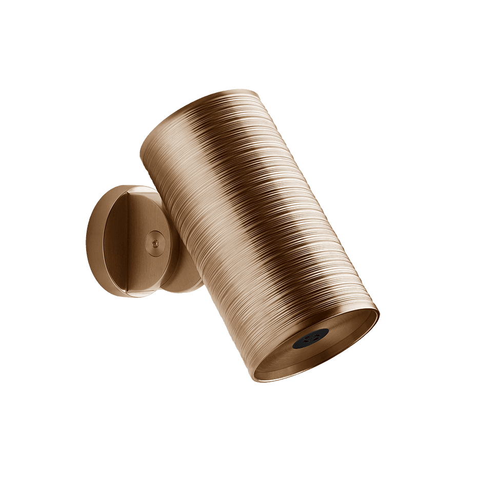 Gessi Showerhead 57245 in Warm Bronze Br. Pvd