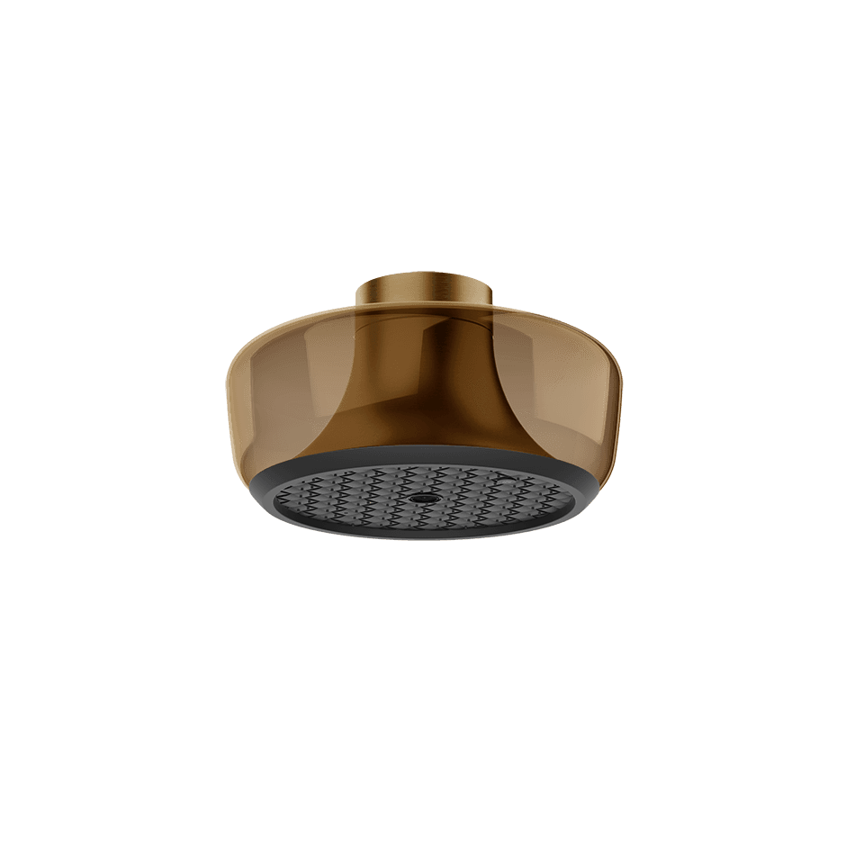 Gessi Showerhead 57402 in Warm Bronze Br. Pvd