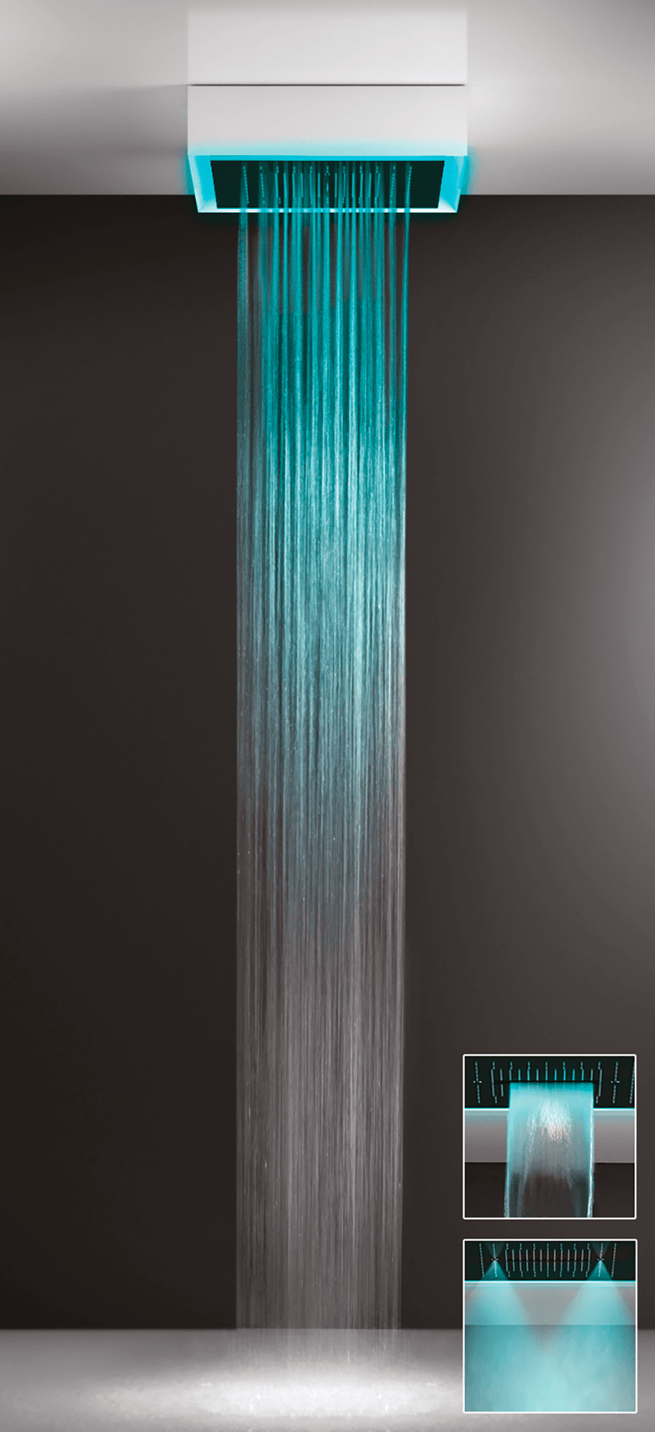 Gessi Showerhead 57511 in Matte White
