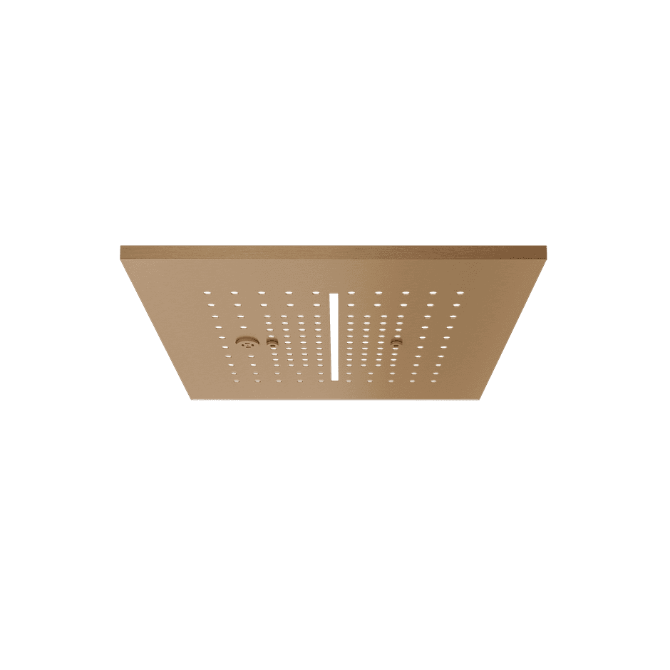 Gessi Showerhead 57875 in Warm Bronze Br. Pvd