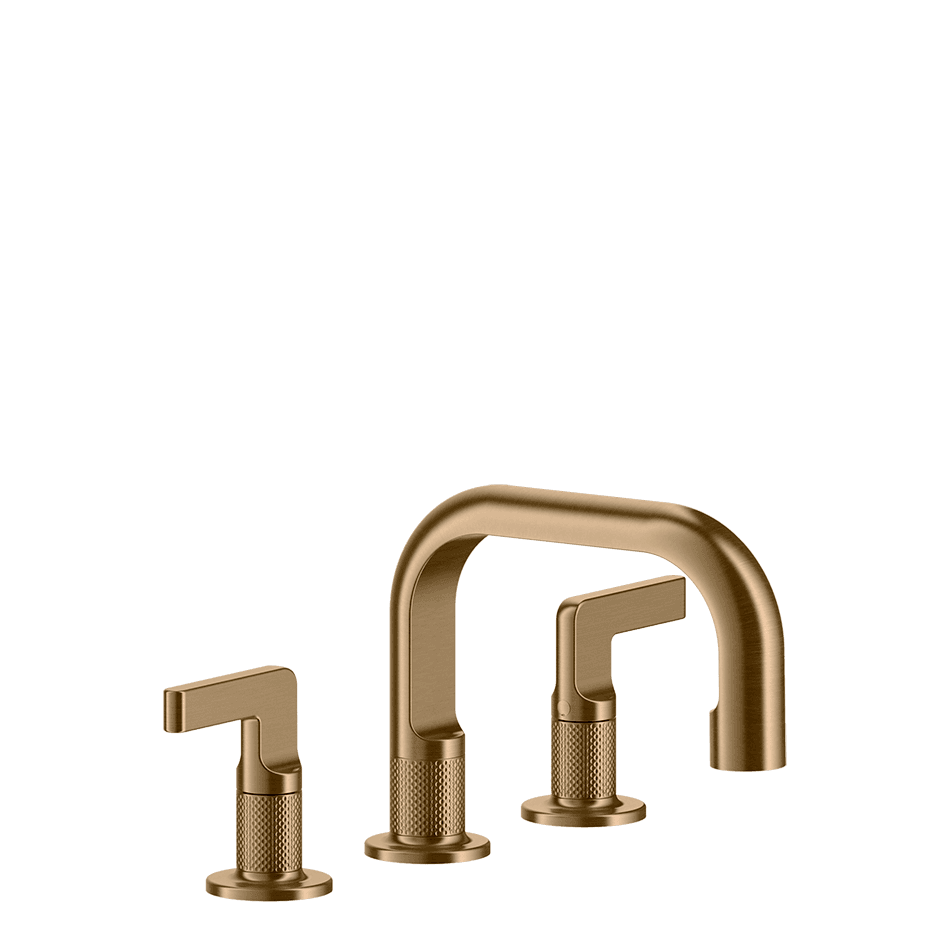 Gessi Washbasin Group 58012 in Warm Bronze Br. Pvd