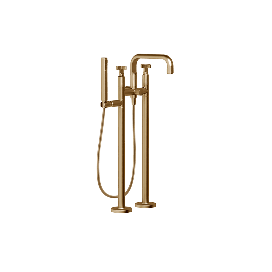 Gessi Bath Mixer 58129 in Warm Bronze Br. Pvd
