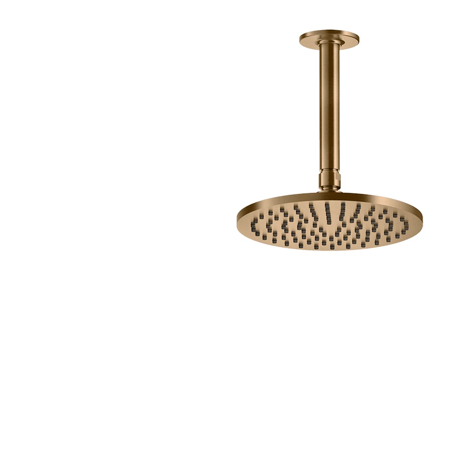 Gessi Showerhead 58150 in Warm Bronze Br. Pvd