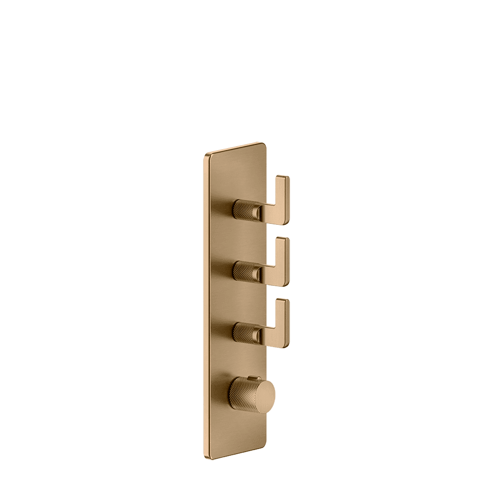 Gessi Shower Mixer 58206 in Warm Bronze Br. Pvd