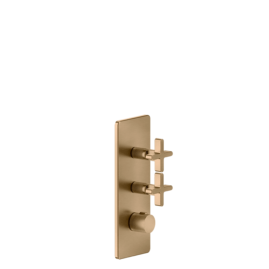 Gessi Shower Mixer 58224 in Warm Bronze Br. Pvd