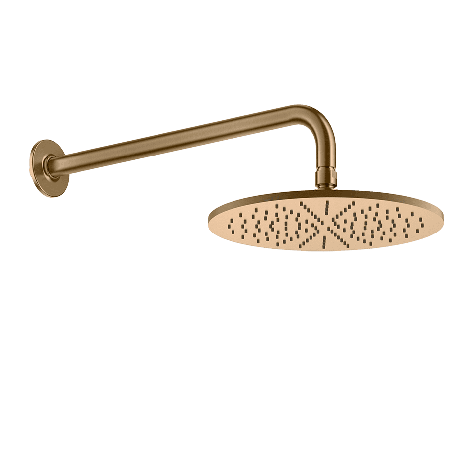 Gessi Showerhead 58248 in Warm Bronze Br. Pvd