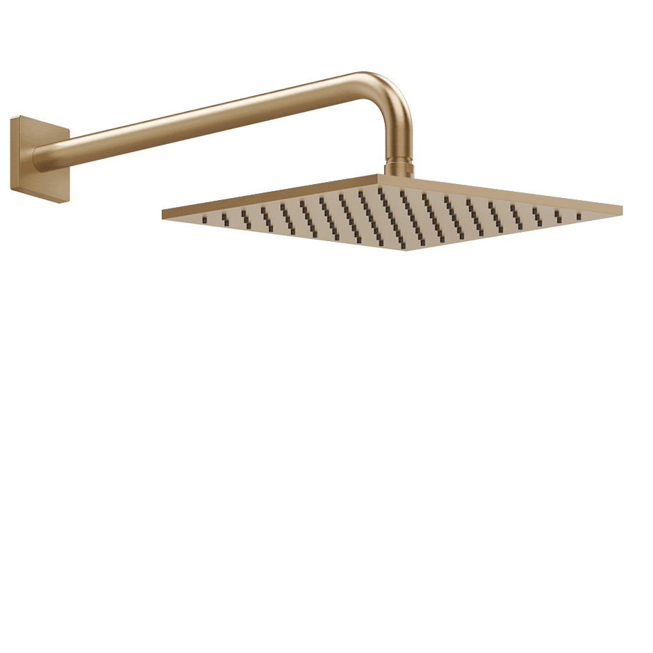 Gessi Showerhead 59158 in Warm Bronze Br. Pvd