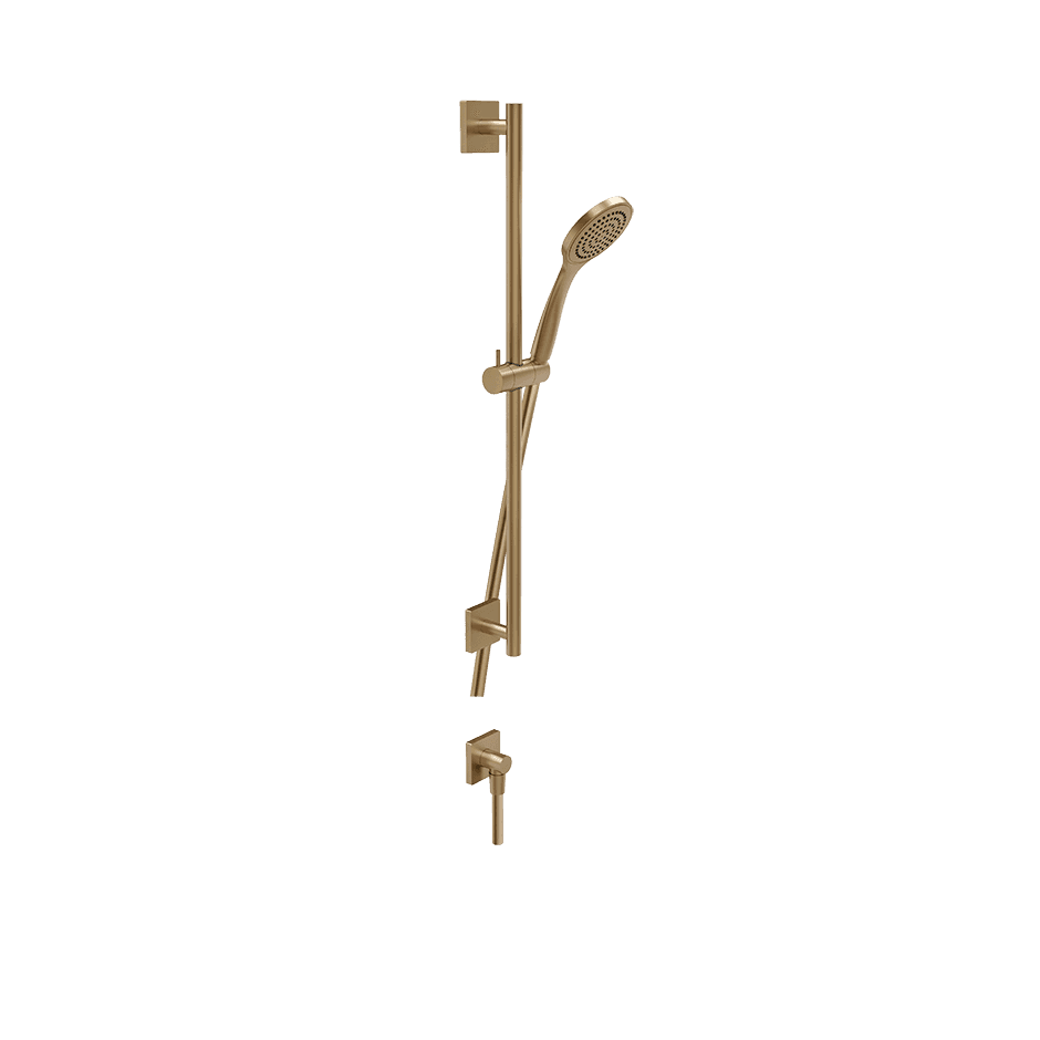 Gessi Sliding Rail 59242 in Warm Bronze Br. Pvd