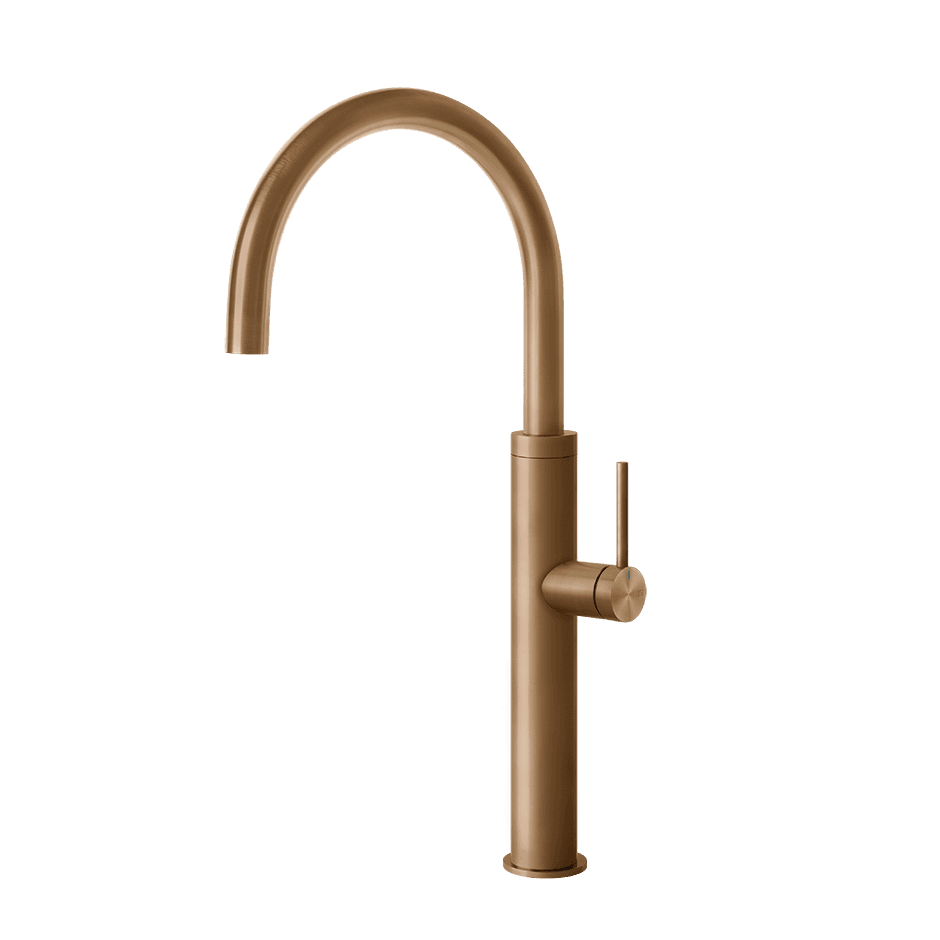 Gessi Sink Mixer 60016 in Warm Bronze Br. Pvd