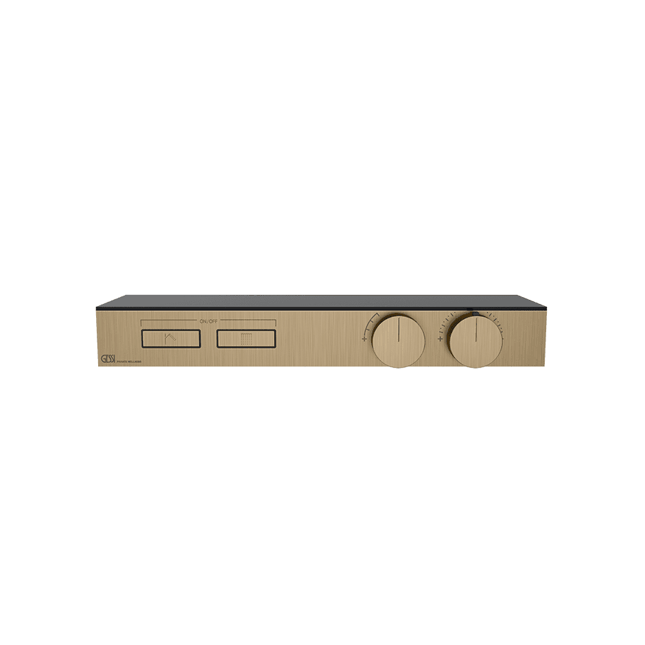 Gessi Shower Mixer 63022 in Warm Bronze Br. Pvd