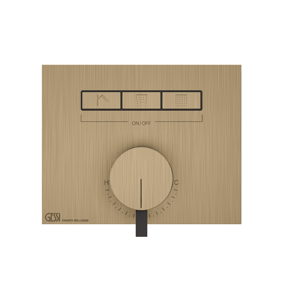 Shower Mixer 63081#726 by Gessi